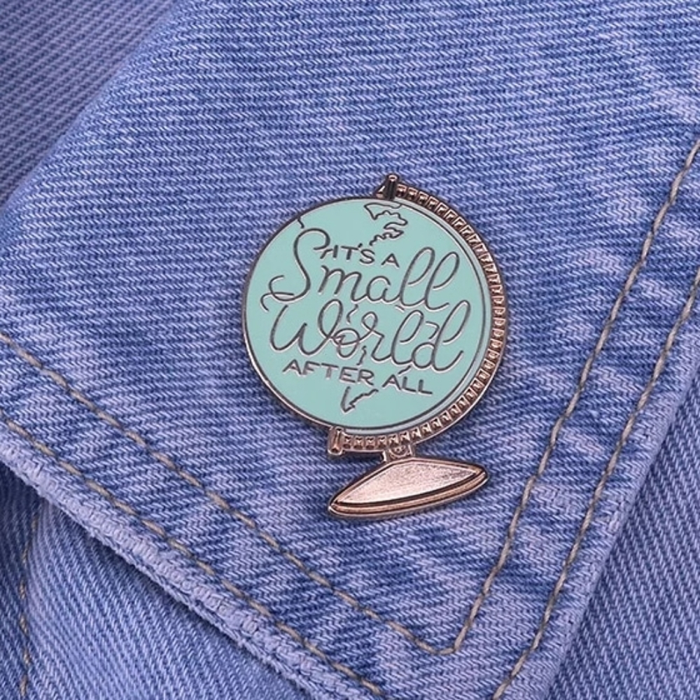 It's a small world pins